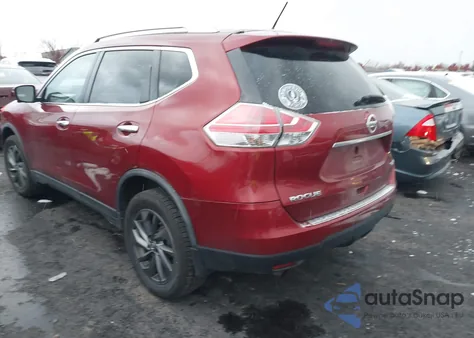 2016 Nissan Rogue Sl from USA, damaged, VIN JN8AT2MV9GW130934